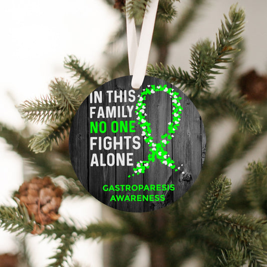 Gastroparesis Awareness Christmas Ornament