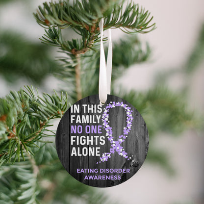 Eating Disorder Awareness Christmas Ornament