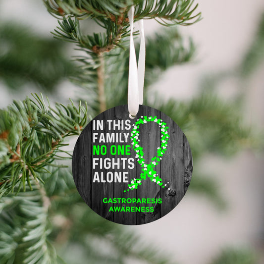 Gastroparesis Awareness Christmas Ornament