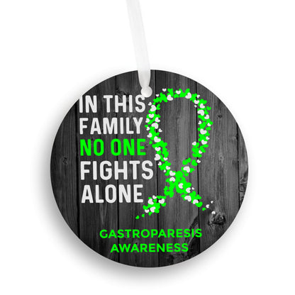 Gastroparesis Awareness Christmas Ornament